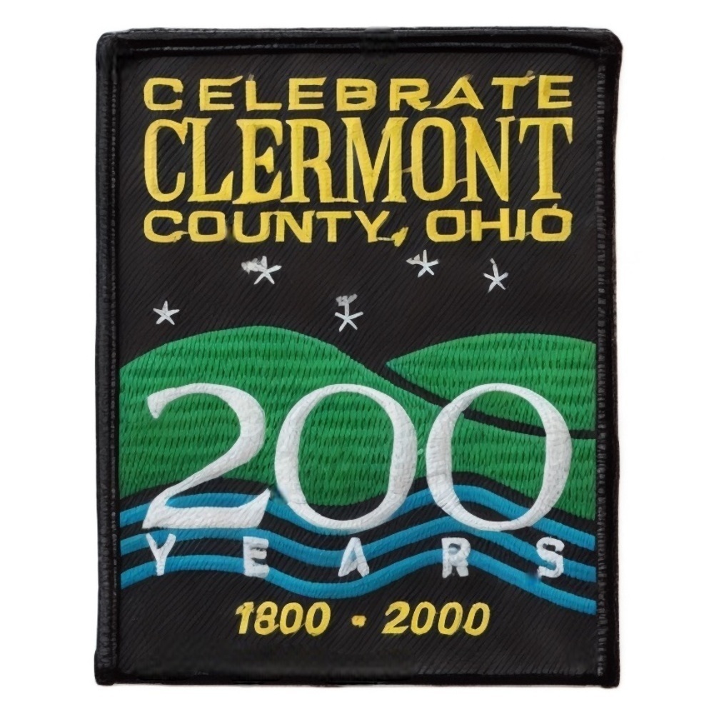 Celebrate Claremont County Ohio Embroidered Patch